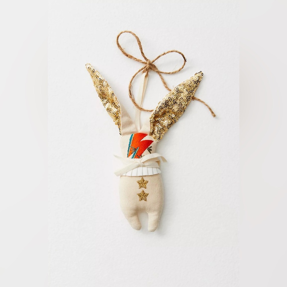 Free People Bowie Bunny Ornament